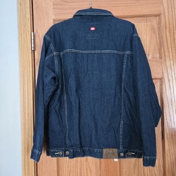 ECKO Unlimited Denim Foundry Chainstitch Denim Jacket Size XL - Picture 2 of 10